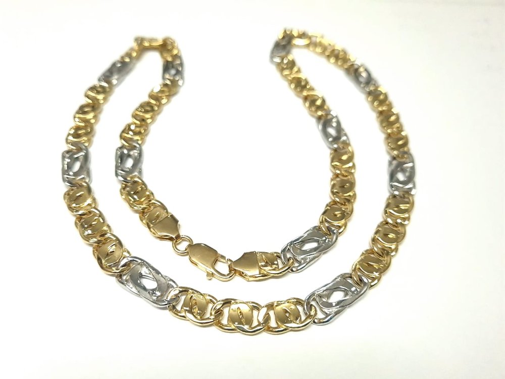 Corrente em Ouro Branco 18k