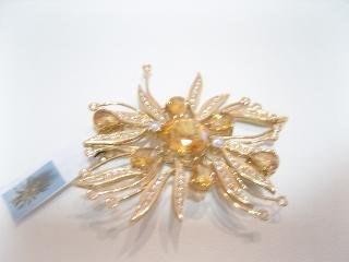 Pingentes em Ouro Amarelo 18k com Diamante e Citrino