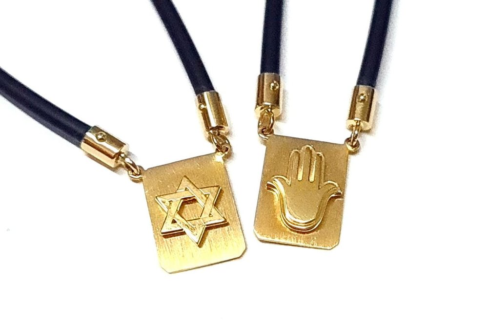 Escapulário em Ouro Amarelo 18k