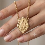 Escapulário em Ouro Amarelo 18k — vista 3