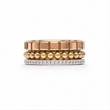 Aliança Trinity em Ouro 18k com Diamante