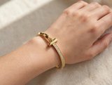 Pulseira em Ouro Amarelo 18k com Diamante — vista 2