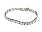 Pulseira Riviera em Ouro Branco 18k com Diamante