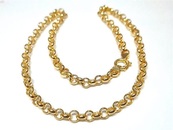 Corrente Elo Português em Ouro Amarelo 18k