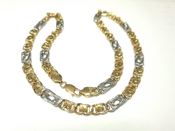 Corrente em Ouro Branco 18k