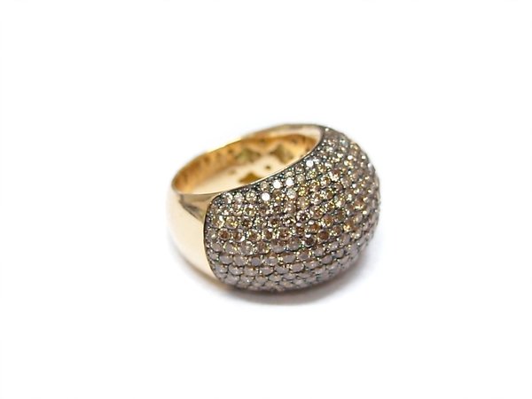 Anel em Ouro Amarelo 18k com Diamante II