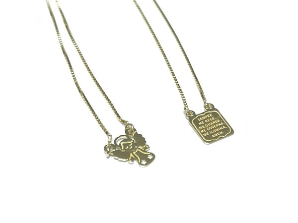 Escapulário em Ouro Amarelo 18k 9
