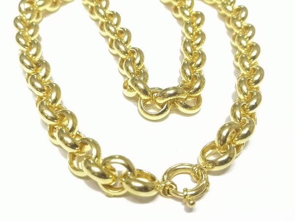 Corrente Elo Português em Ouro Amarelo 18k