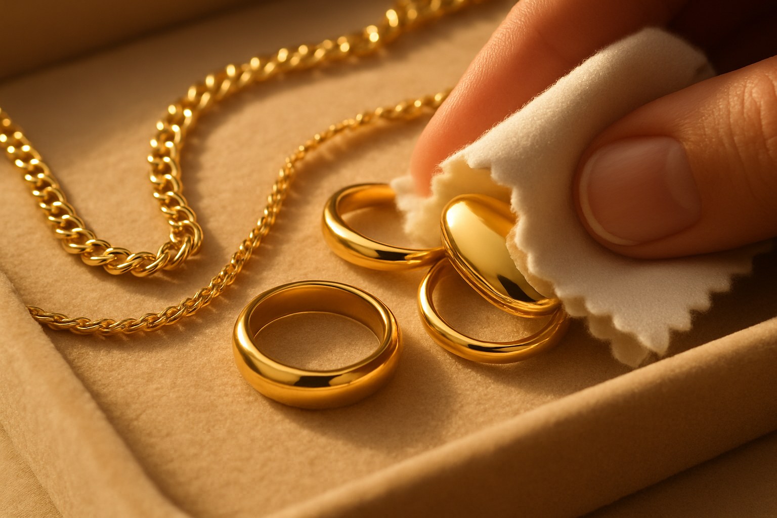 Como cuidar das suas joias de ouro para que durem gerações