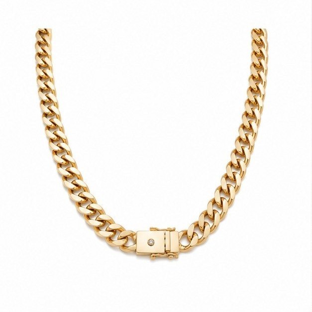 Corrente em Ouro Amarelo 18k com Diamante II